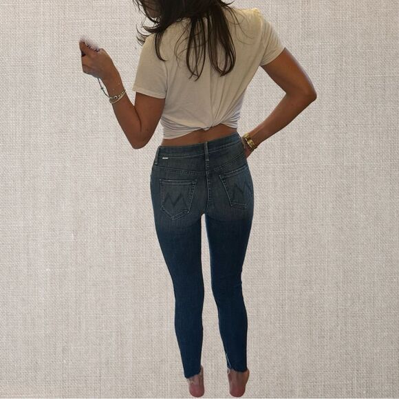 Mother The Stunner Ankle Fray Jeans - Picture 3 of 12